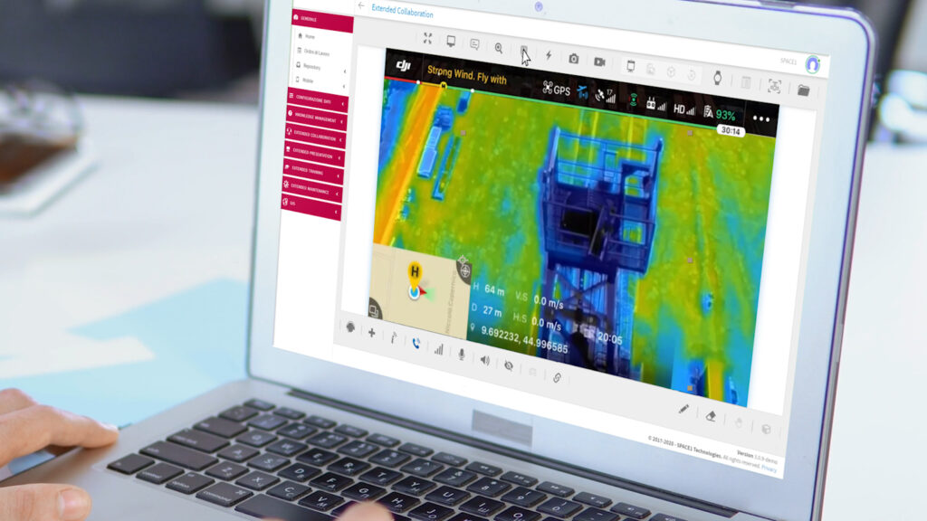 Integrating Drones Inspections in Your Field Service Management Process - Thermal view